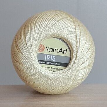 Пряжа YarnArt Iris 912 молочный