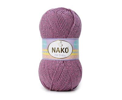 Пряжа Nako Elit baby 21352 розовый дуэт