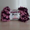 Пряжа Alize Puffy More 6278 бордо-розовый