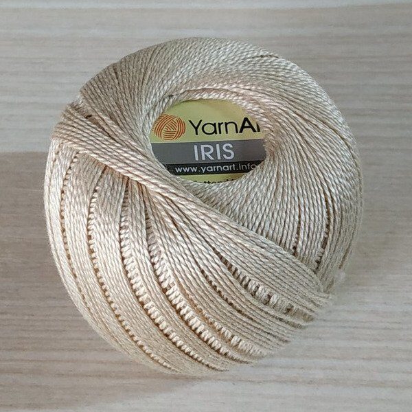 Пряжа YarnArt Iris 929 светлый бежевый